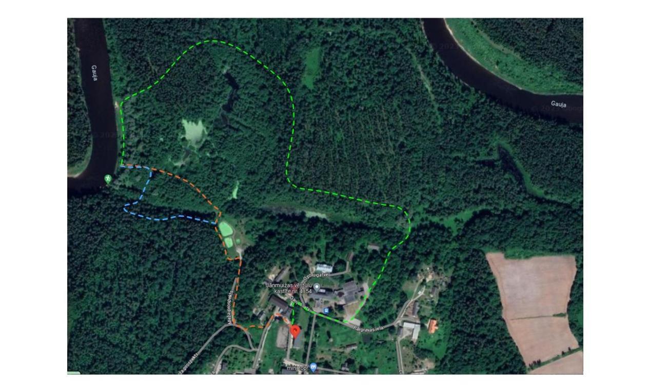 Ferienwohnung Ozolu Gatve 2- No Cesim 7 Km Jānamuiža Exterior foto